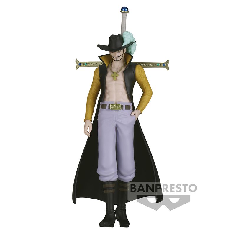BANPRESTO - FIGURA COLECC BANDAI ONE PIECE THE SHUKKO DRACULE MIHAWK