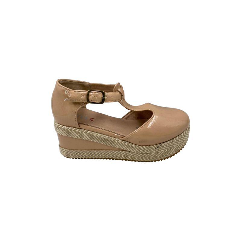 HERIEL - Zapato Panchita Rosa Charol Mujer.