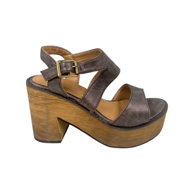 HERIEL - Sandalia Bronce Plataforma Mujer