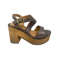 HERIEL - Sandalia Bronce Plataforma Mujer