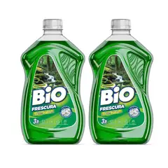 BIOFRESCURA - Pack X2 Detergente Liquido Bio Frescura Bosque Nativo 3l