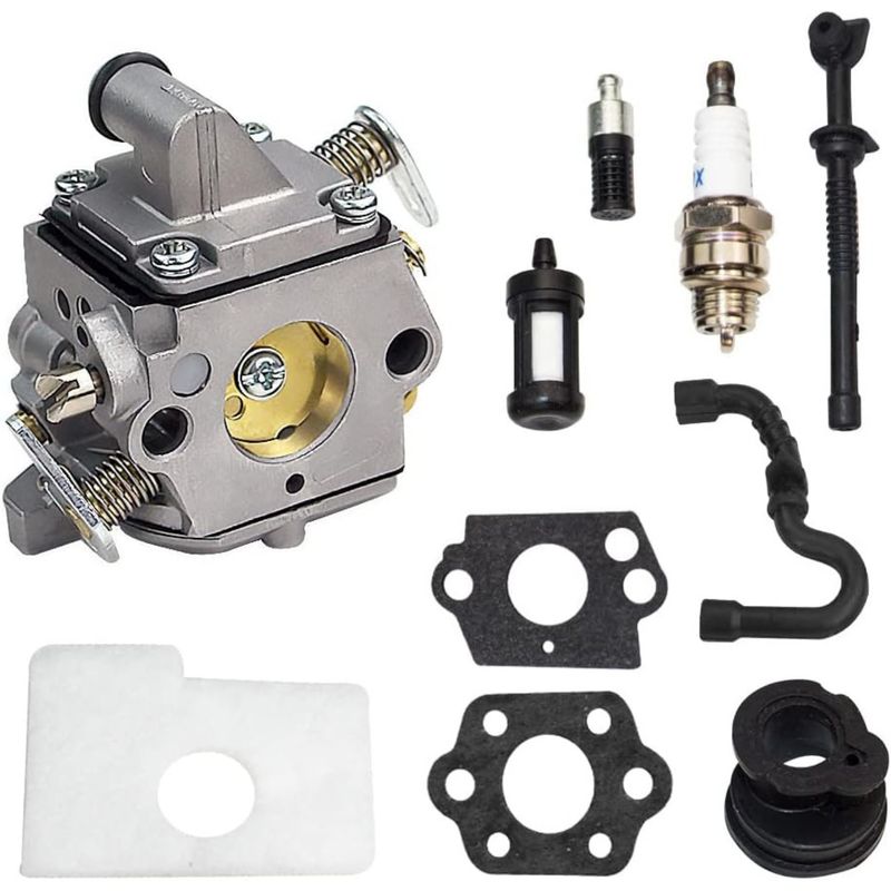 GENERICO - Kit Carburador Para Motosierra Stihl Ms170 Ms180 C1q-s57a
