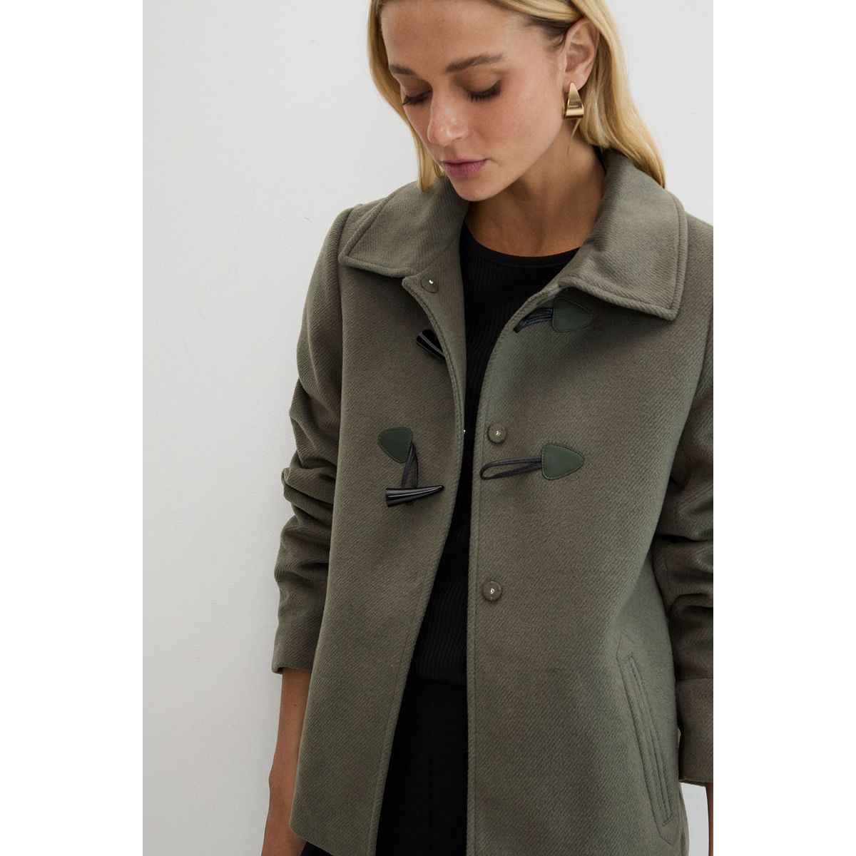 ASH - Chaqueta Verde Musgo Mujer Ash