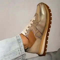 ANNY OUTFITS - Zapatillas Male Boa 100 % cuero.
