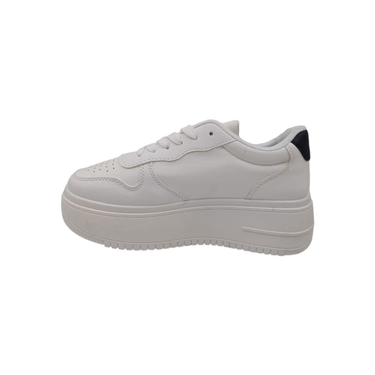 HERIEL - Zapatilla Blanca Plataforma
