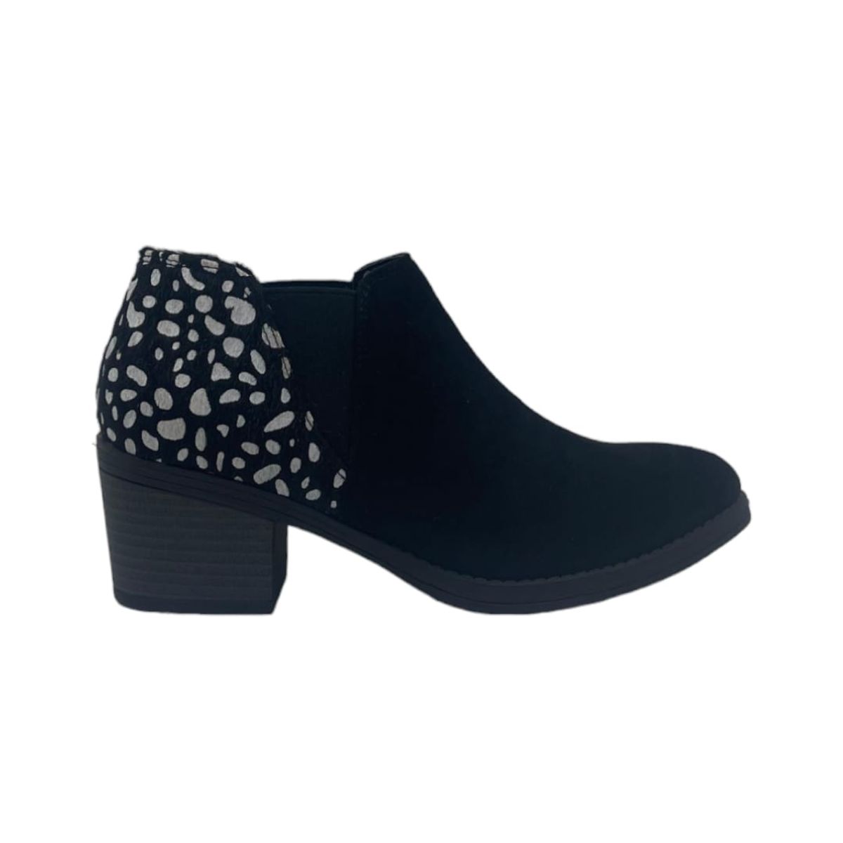 HERIEL - Zapato Gamuza Taco Print Colores