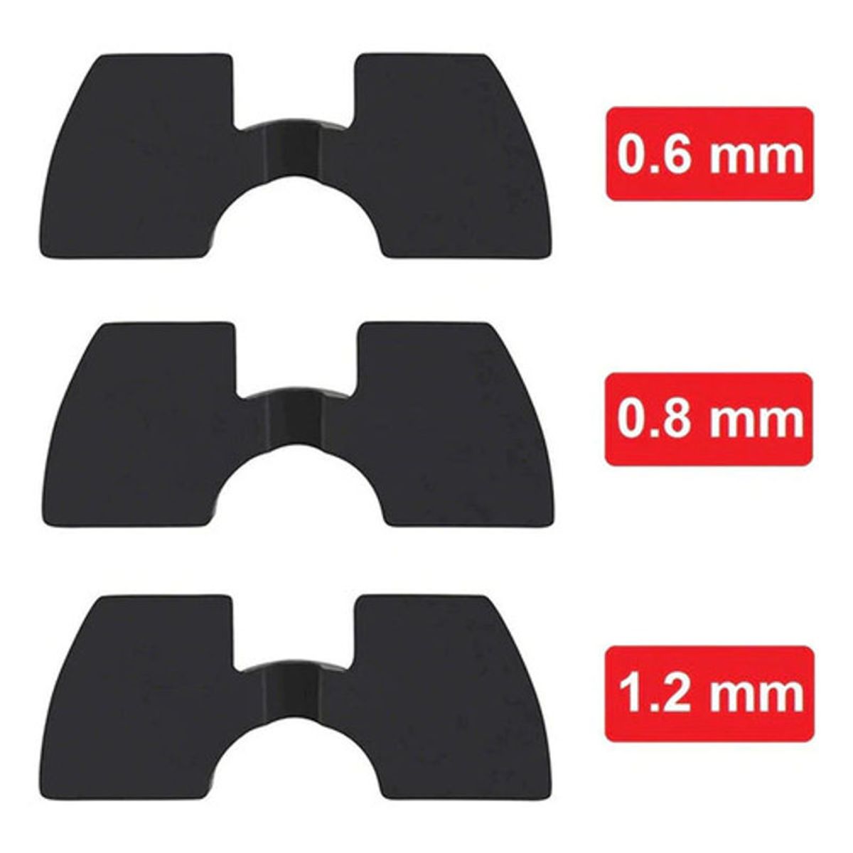 GENERICO - Goma Anti Vibración Amortiguador Scooter Xiaomi y Similares