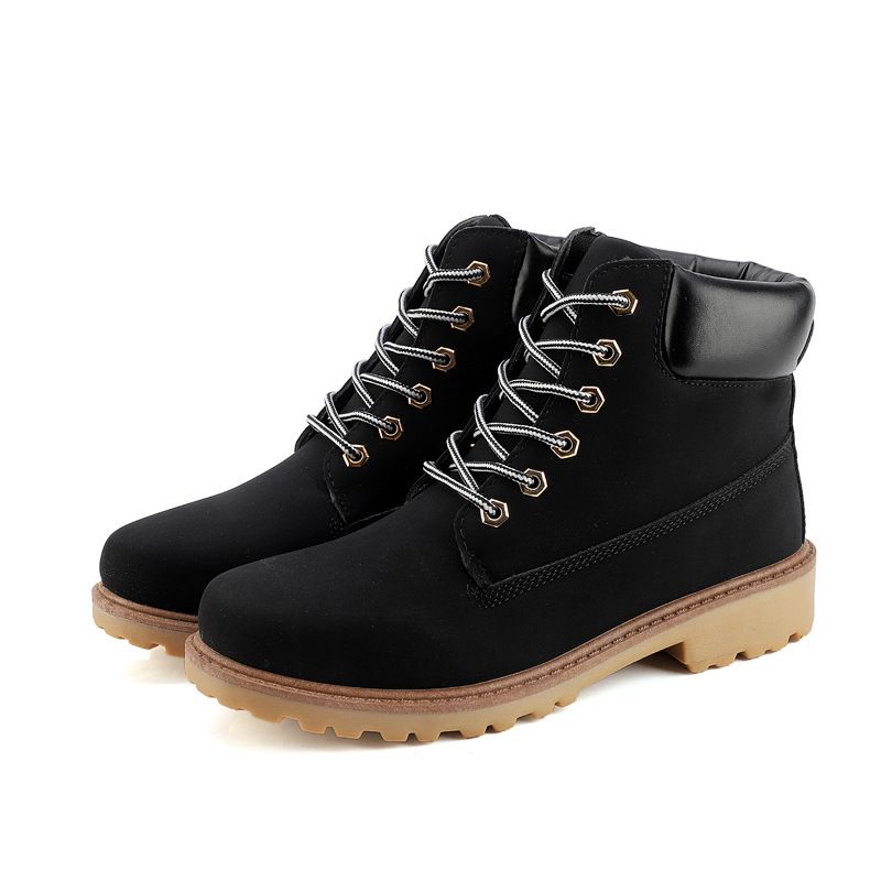 TIOZONEY - Botas de PU engrosado PU