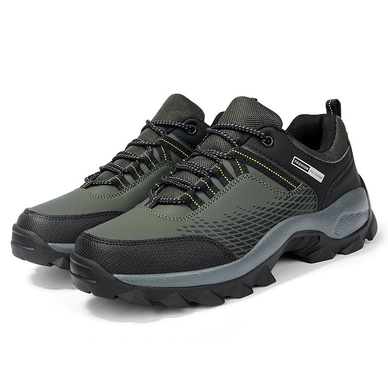 TIOZONEY - Botas de senderismo - Verde