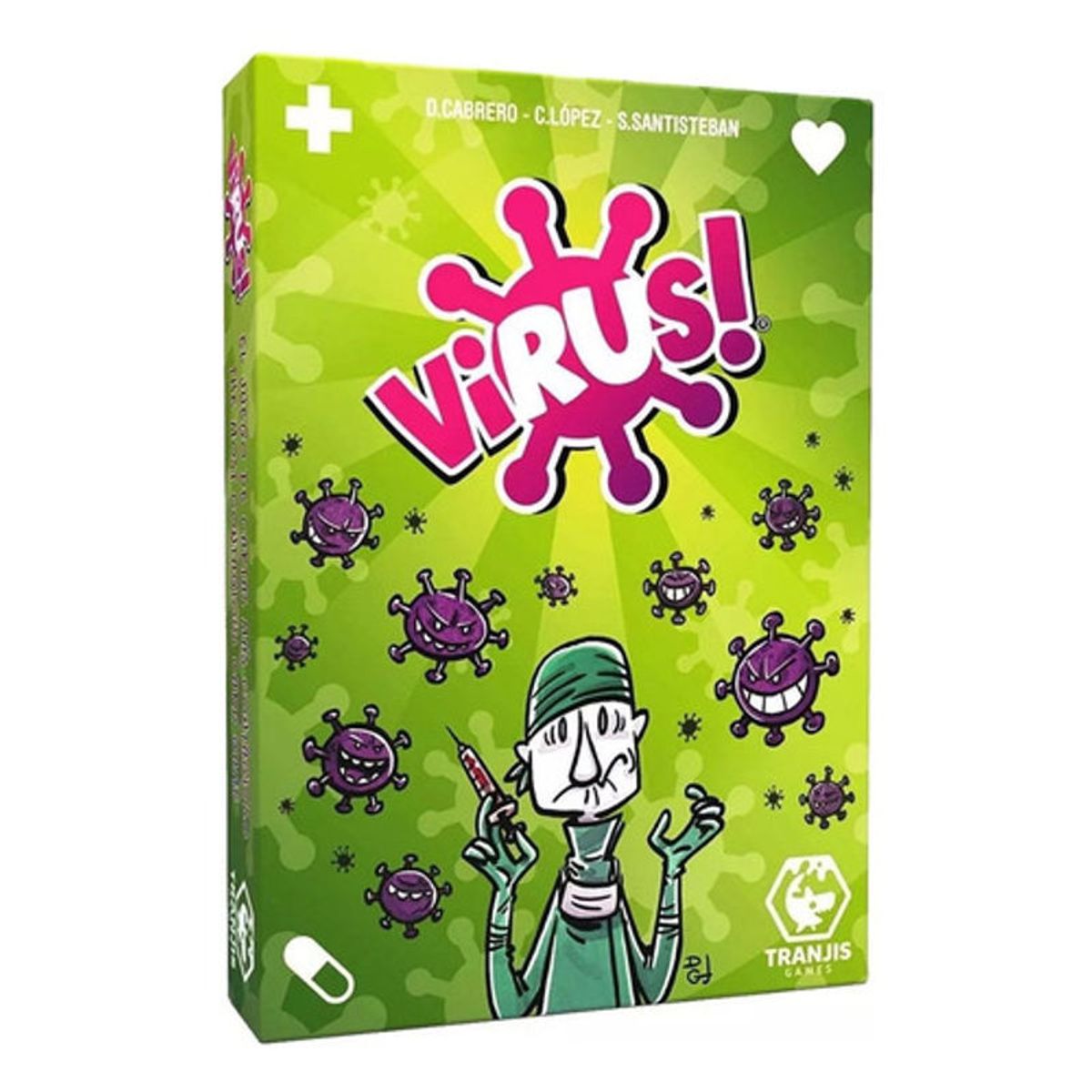 GENERICO - Virus Juego De Cartas Mesa En Español