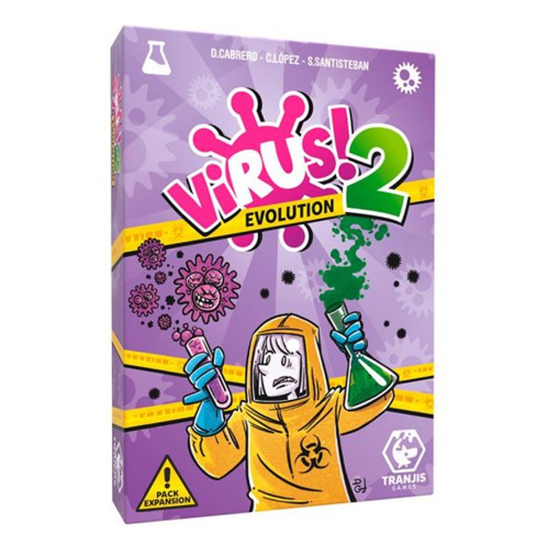 GENERICO - Virus 2 Evolution expansion Juego De Cartas Mesa Español