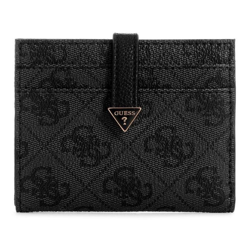 GUESS - Billetera Laurel Slg Tab Card Case Mujer Gris