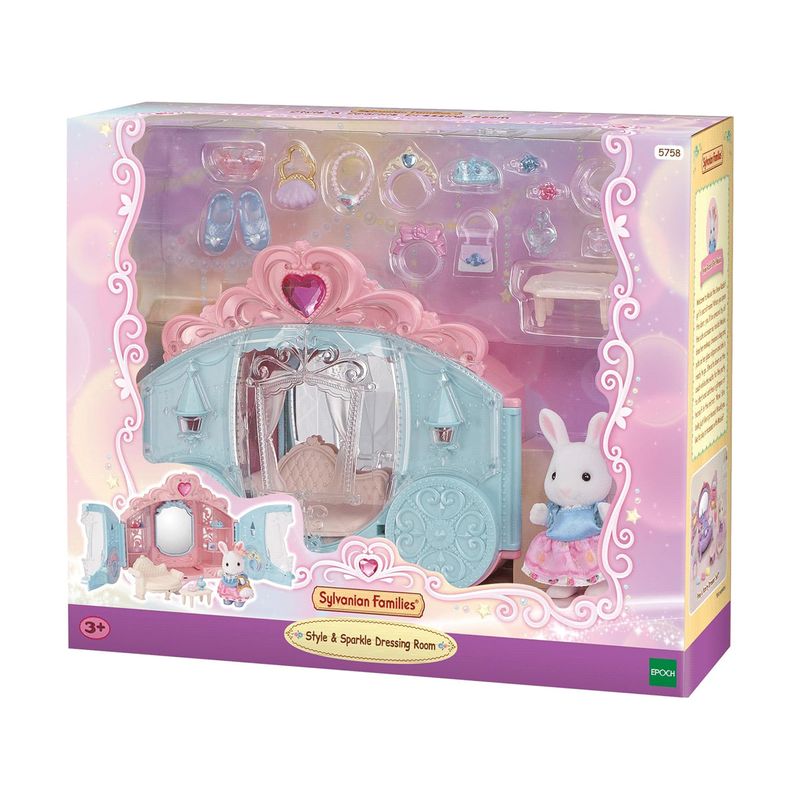 SYLVANIAN FAMILIES - Carruaje Vestidor Estilo y Brillo