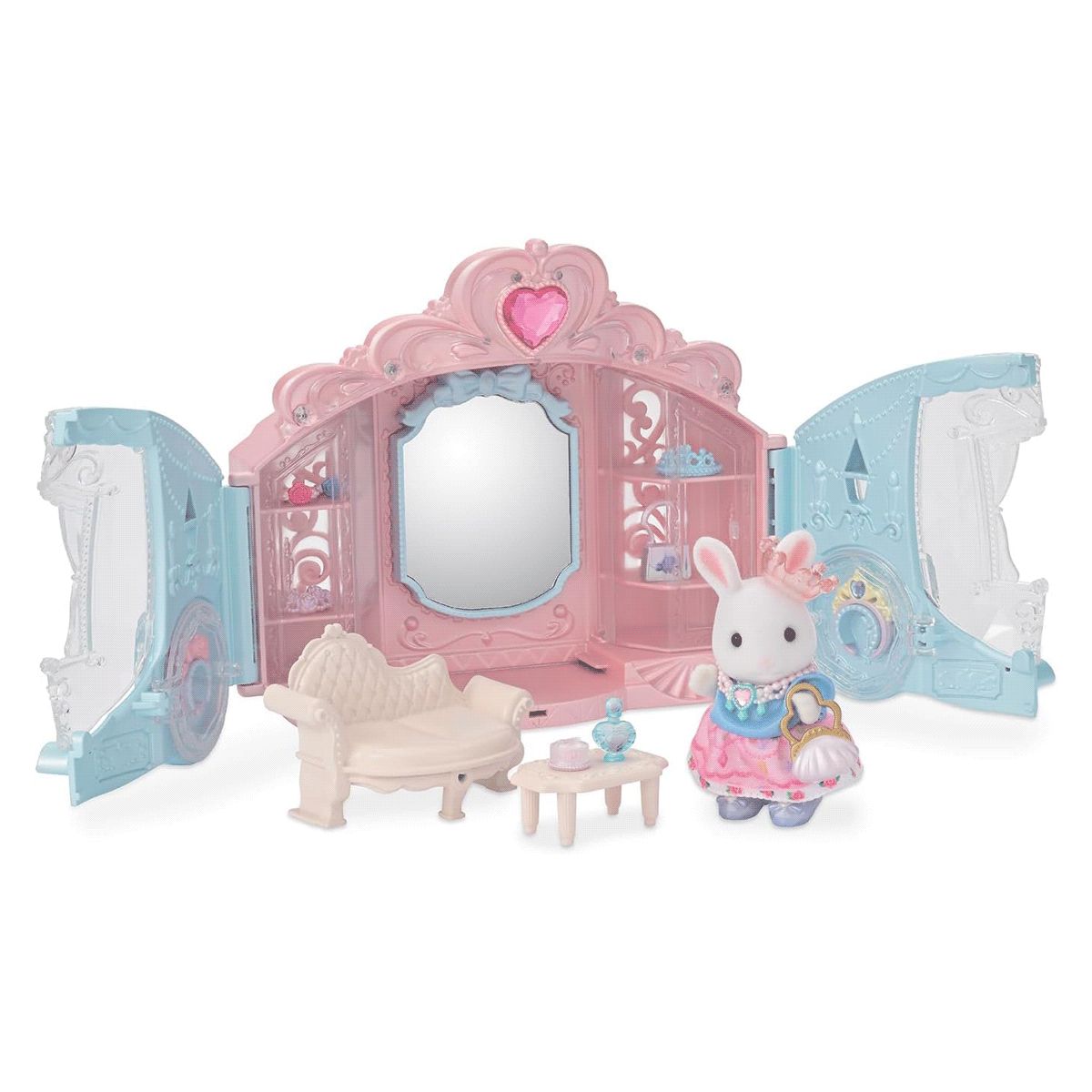 SYLVANIAN FAMILIES - Carruaje Vestidor Estilo y Brillo