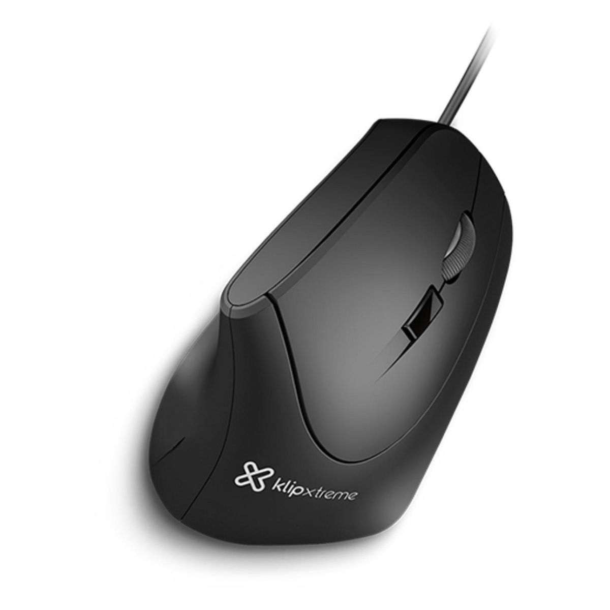 KLIP XTREME - Mouse vertical Klip Xtreme alambrico ergonómico KMO-506 - Negro - KMO-506