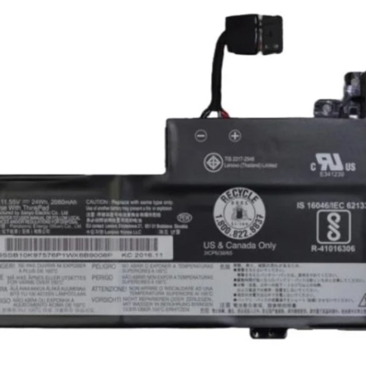 GENERICO - BATERIA PARA LENOVO T470/T480 ORIG 3 CEL INTERNA 01AV420