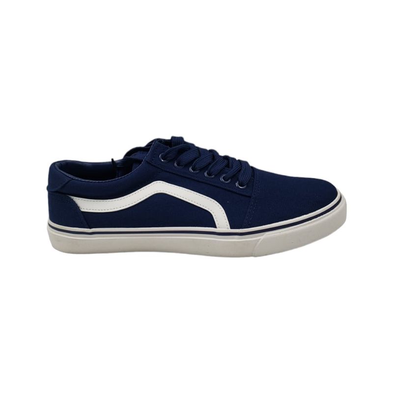 HERIEL - Zapatilla Azul Lona Baja