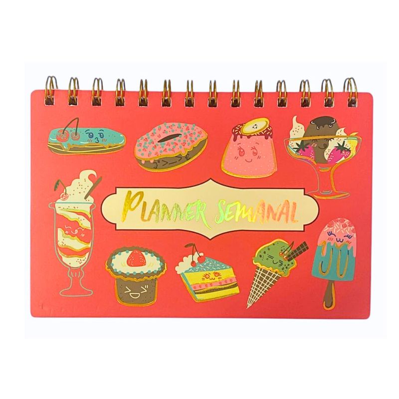 GENERICO - Planner Semanal Diseños Kawaii