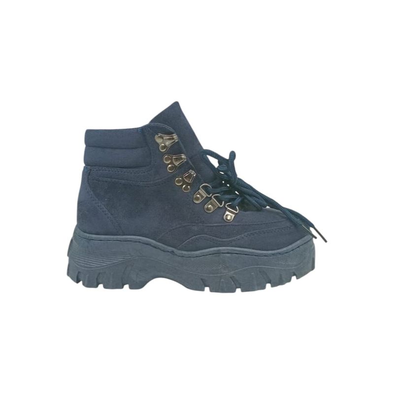 HERIEL - Botin Azul Plataforma Mujer