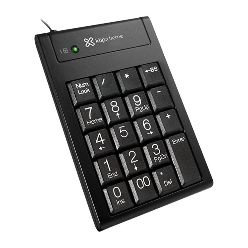 KLIP XTREME - Teclado Numérico USB KlipXtreme KNP-100 Negro