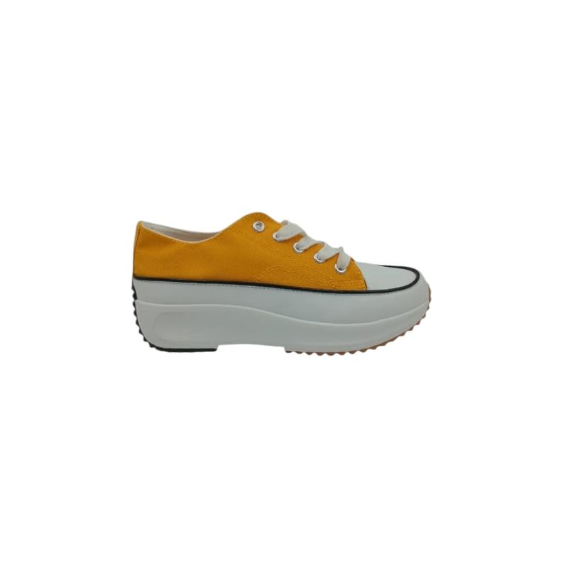 HERIEL - Zapatilla Amarilla Plataforma Mujer