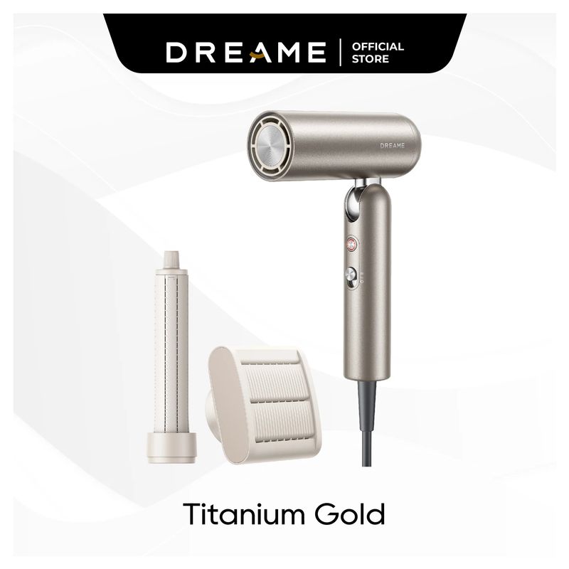 DREAME - Secador De Pelo Dreame Pocket Plegable 300 Ml 5 Temperaturas