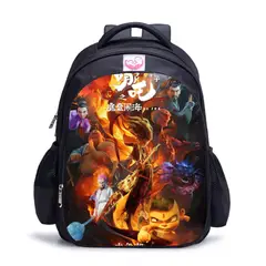 BLWOENS - NE ZHA Mochilas escolares - Negro