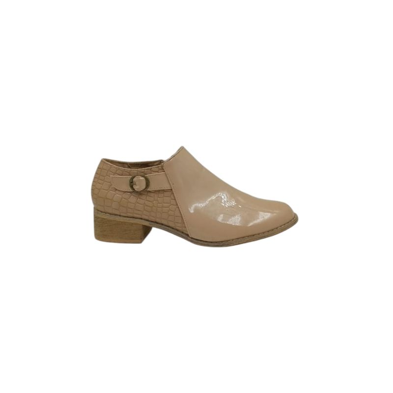 HERIEL - Zapato Beige Charol Mujer