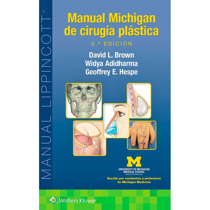 EDITORIAL MEDITERRANEO - Libro Manual Michigan De Cirugia Plastica 3Ed.
