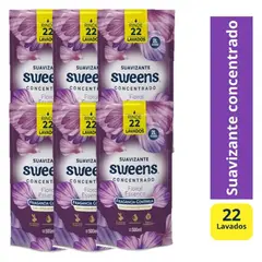 GENERICO - X6 Suavizante Sweens Floral Essence Doypack 500ml Concentrad