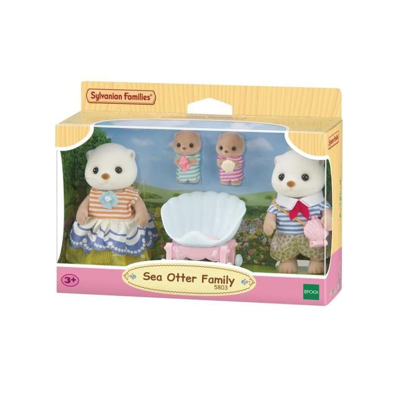 SYLVANIAN FAMILIES - Familia Nutria Marina Sylvanian Families