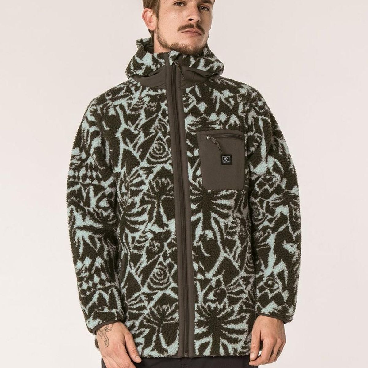 KAYA UNITE - Polerón Chiporro Hombre Hood Carpintero Acero