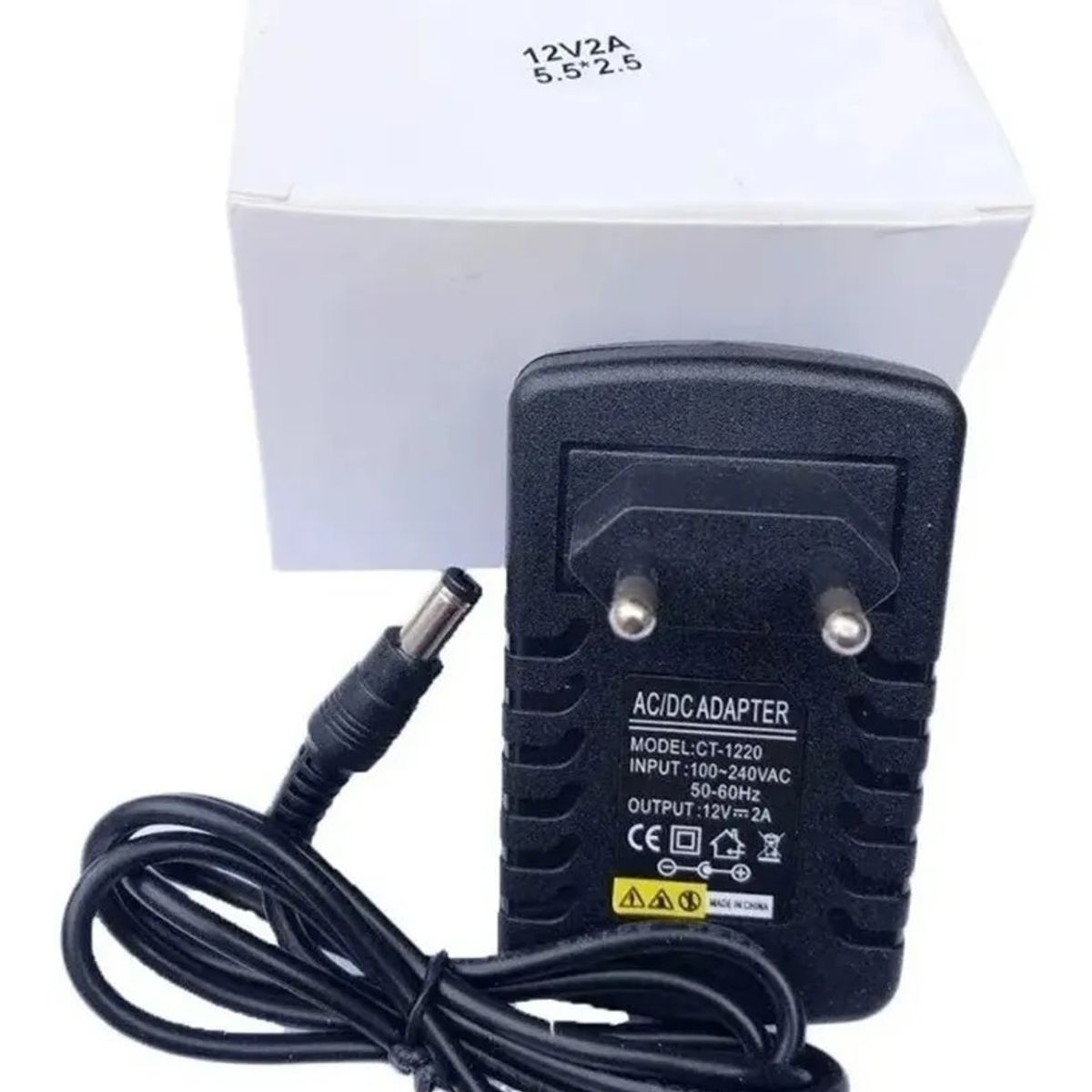 GENERICO - Pack 3 Transformador Dc 12v 2a