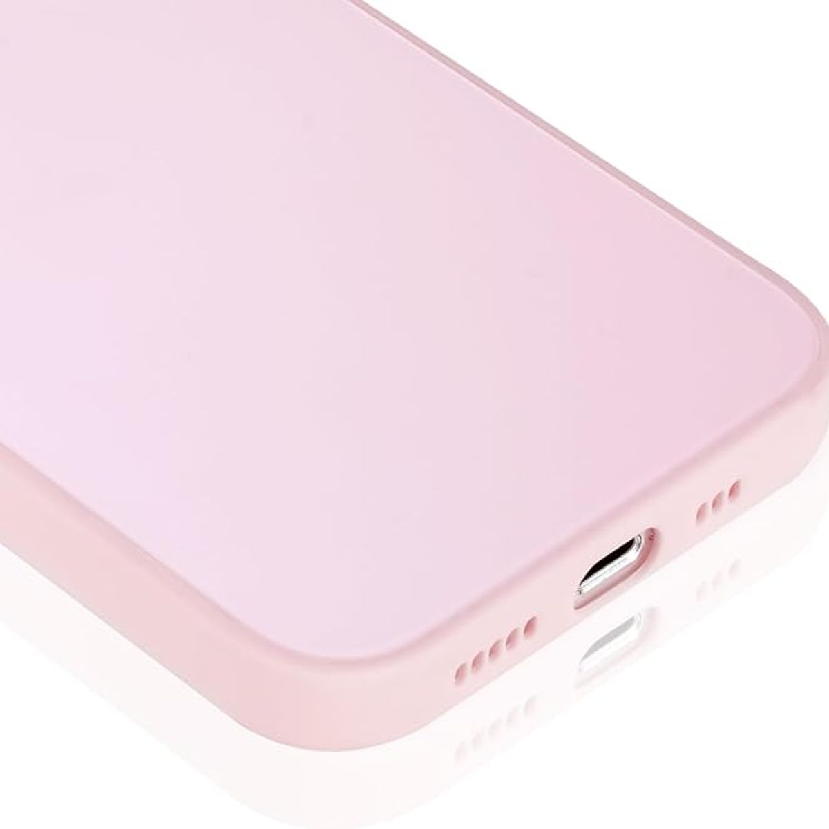 GENERICO - Carcasa Magsafe Con Logo Para iPhone 14 Pro / Rosado