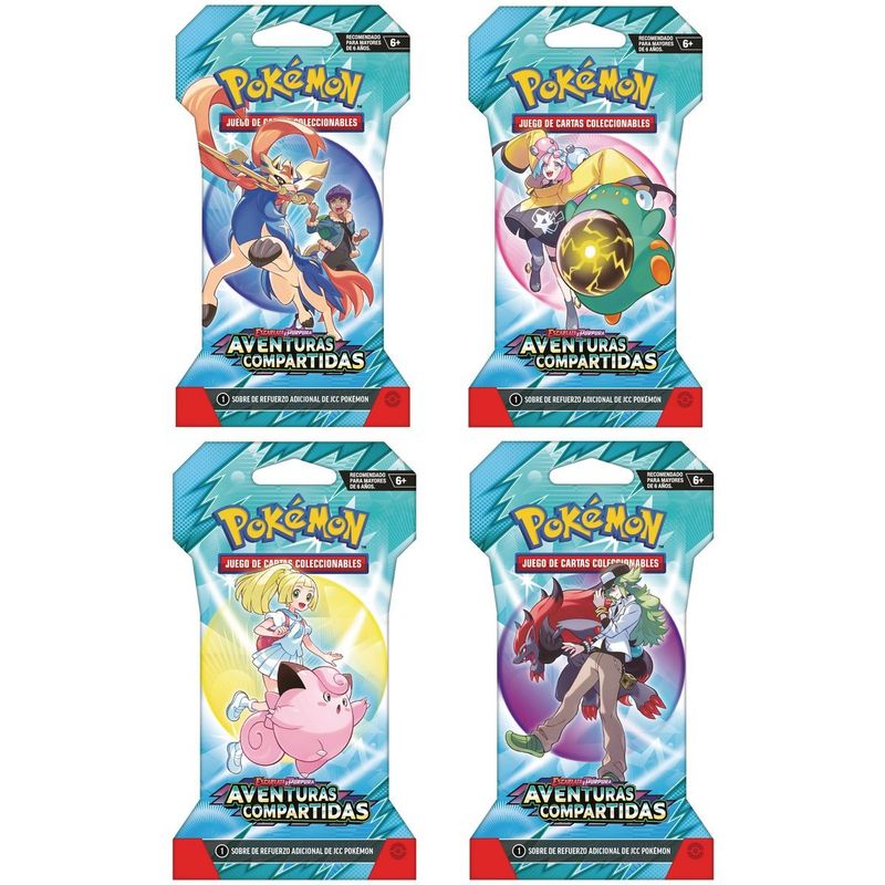 POKEMON - JOURNEY TOGETHER SLEEVED BOOSTERS ESPAÑOL