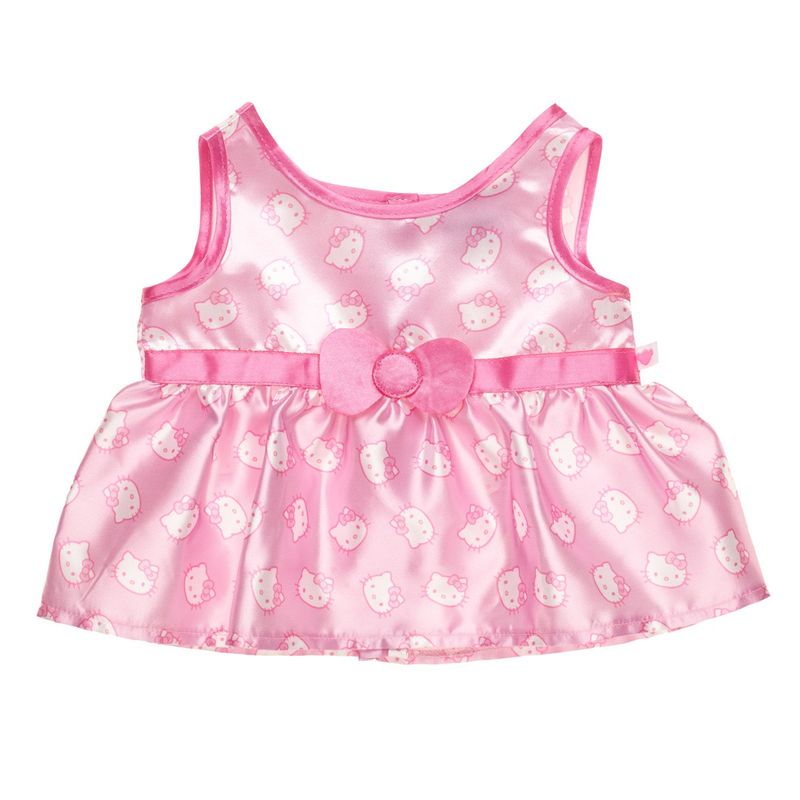 BUILD A BEAR - Vestido Build a Bear rosa iridiscente Hello Kitty