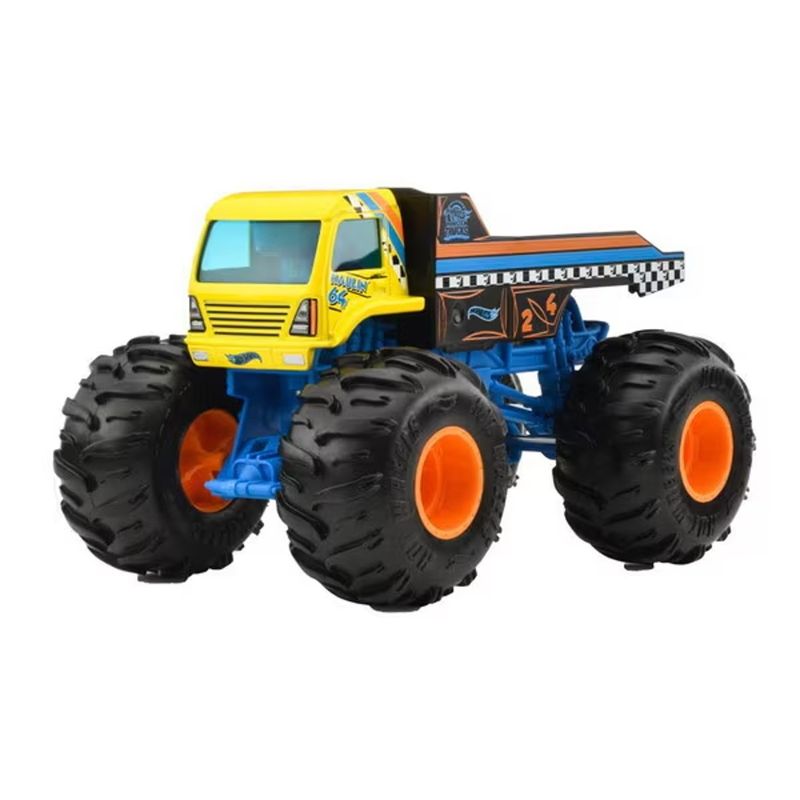 HOT WHEELS - HOT WHEELS MONSTER TRUCKS ESCALA 1:24 - HAULIN 64