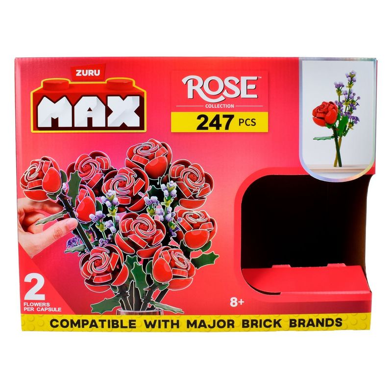 MAX - SET BLOQUES ROSAS MAX- CON DIFERENTES MODELOS Y PIEZAS