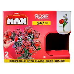 MAX - SET BLOQUES ROSAS MAX- CON DIFERENTES MODELOS Y PIEZAS