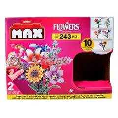 MAX - SET BLOQUES FLORES - CON DIFERENTES MODELOS DE PIEZAS
