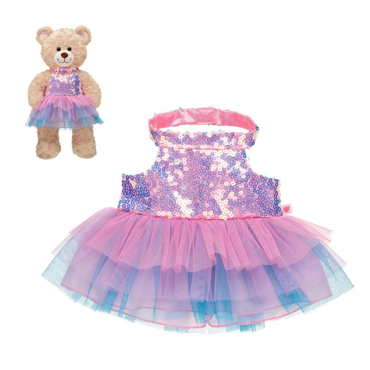 BUILD A BEAR - VESTIDO LENTEJUELAS FAIRY FRIENDS BUILD-A-BEAR