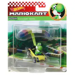 HOT WHEELS - PERSONAJES CON GLIDER SORPRESA - YOSHI
