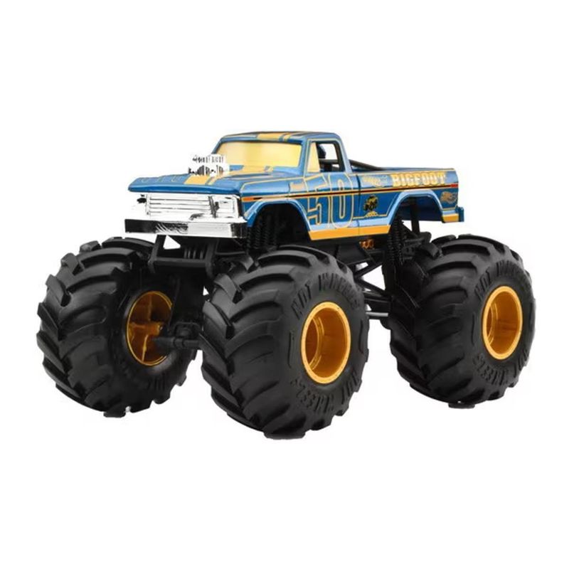 HOT WHEELS - HOT WHEELS MONSTER TRUCKS ESCALA 1:24 - BIGFOOT