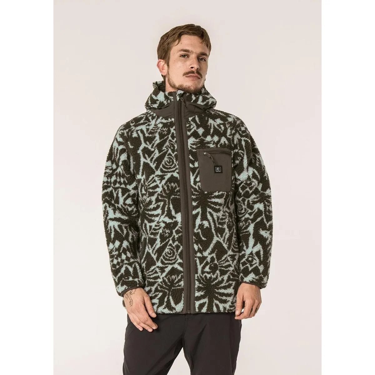 KAYA UNITE - Polerón Chiporro Hombre Hood Carpintero Acero