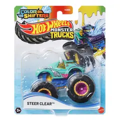 HOT WHEELS - MONSTER TRUCKS COLOR SHIFTERS 1:64 - STEER CLEAR