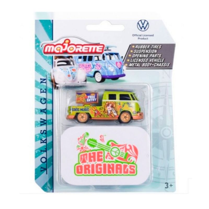 MAJORETTE - MAJORETTE THE ORIGINALS DELUXE CARS - VOLKSWAGEN T1 VERDE