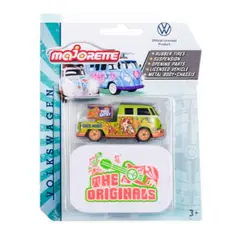 MAJORETTE - THE ORIGINALS DELUXE CARS - VOLKSWAGEN T1 VERDE