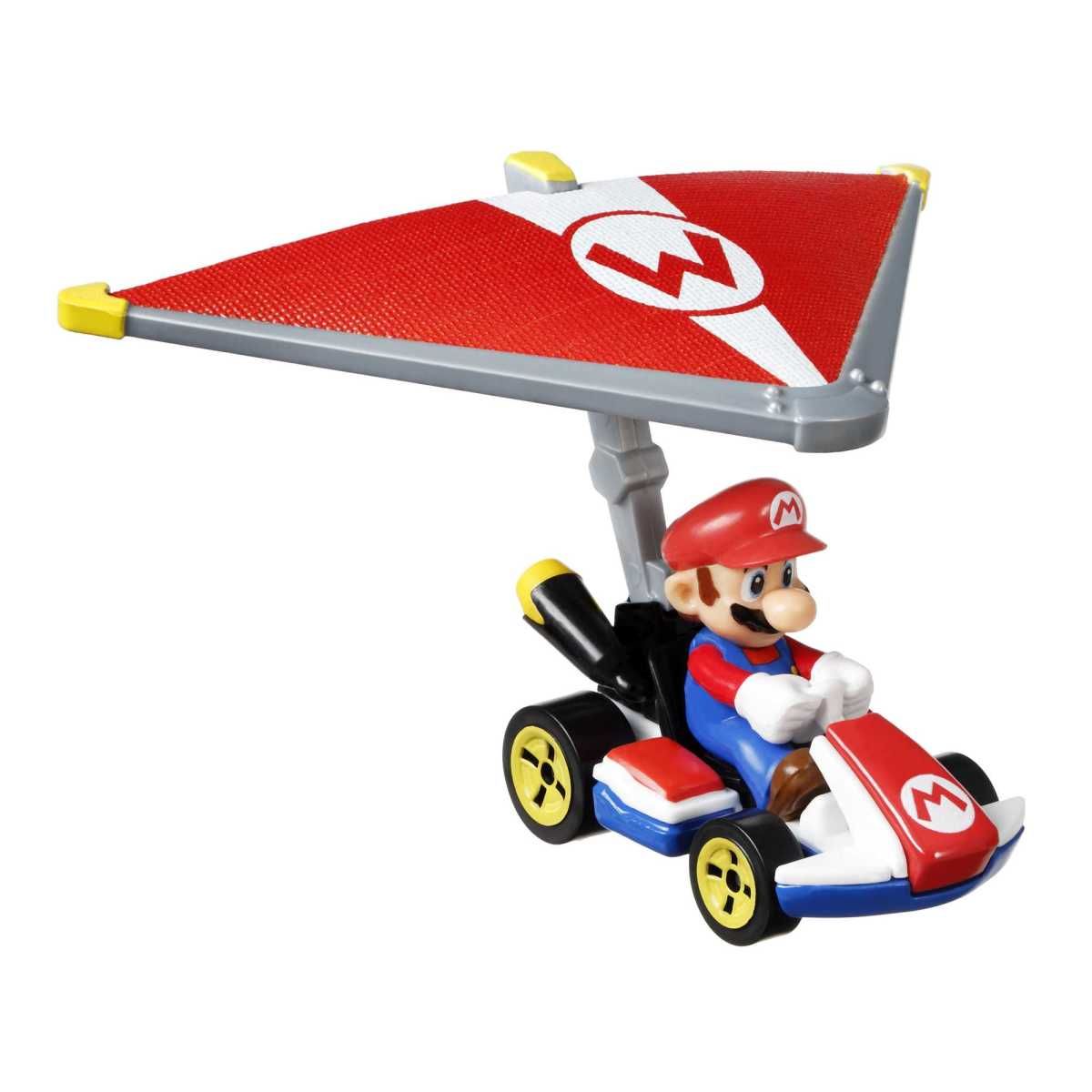 HOT WHEELS - HOT WHEELS PERSONAJES CON GLIDER SORPRESA - MARIO
