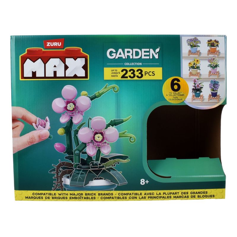 MAX - SET BLOQUES GARDEN MAX - CON DIFERENTES MODELOS DE PIEZAS