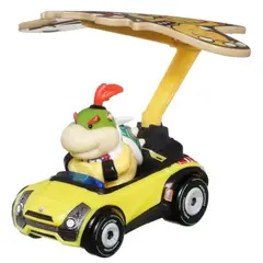 HOT WHEELS - Vehículo Mario Kart 1:64 Bowser Jr con glider